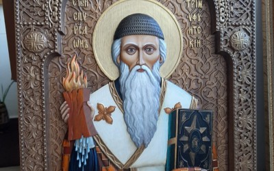 Икона святителя Спиридона епископа Тримифунтского
