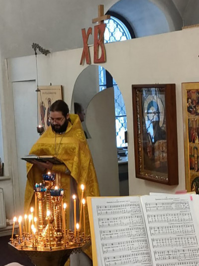 Празднование престольного праздника Николая Чудотворца, архиепископа Мир Ликийских